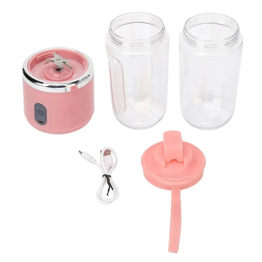 LICUADORA PORTATIL DOBLE VASO RECARGABLE..webp