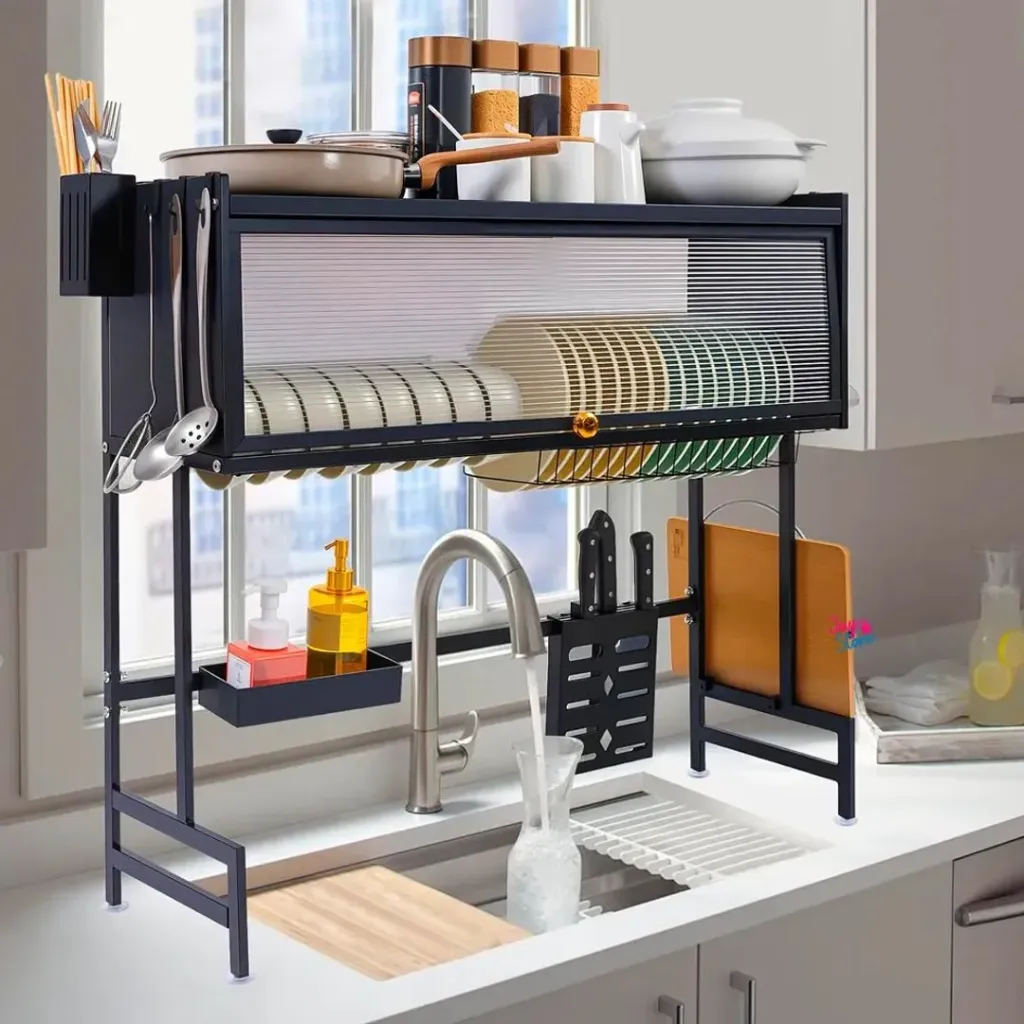 PLATERO ORGANIZADOR ESCURRIDOR DE 1 GABINETE DE LUJO 65CM...webp