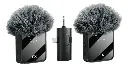 MICROFONO SOLAPA INALAMBRICO PARA IPHONE Y ANDROID NEGRO.webp