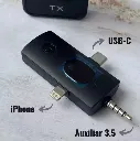 MICROFONO SOLAPA INALAMBRICO PARA IPHONE Y ANDROID NEGRO...webp