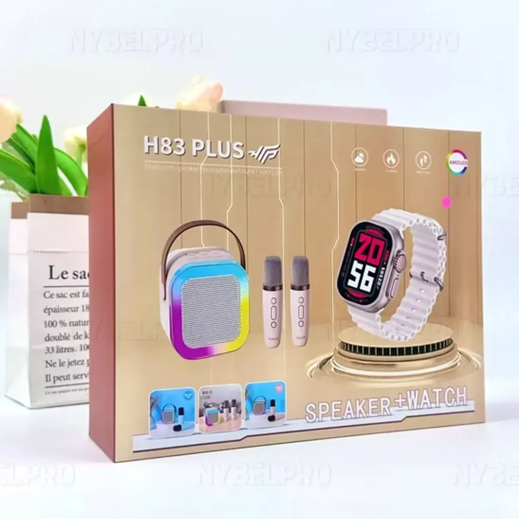 COMBO RELOJ PARLANTE 2 MICROFONOS PORTATIL BLUETOOTH - copia.webp