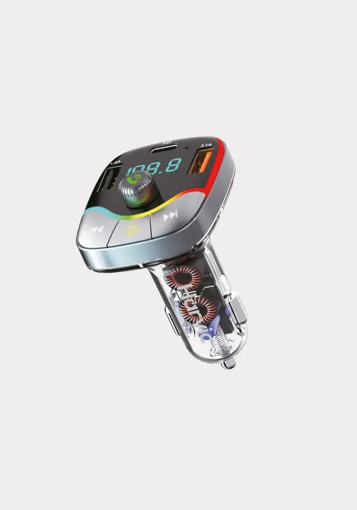 REPRODUCTOR MP3 CARRO TRANSMISOR FM Y CARGADOR USB ALS-A171..webp