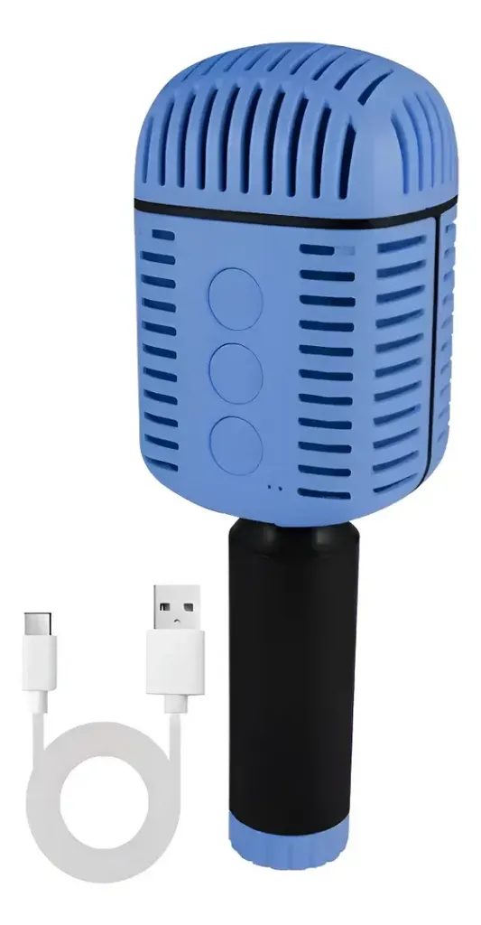MICROFONO PORTATIL BOCINA INALAMBRICO EFECTOS DE VOZ.webp
