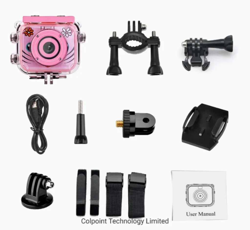 CAMARA SELFIE VIDEO DIGITAL INFANTIL KIDS IMPERMEABLE AT-G20G...webp