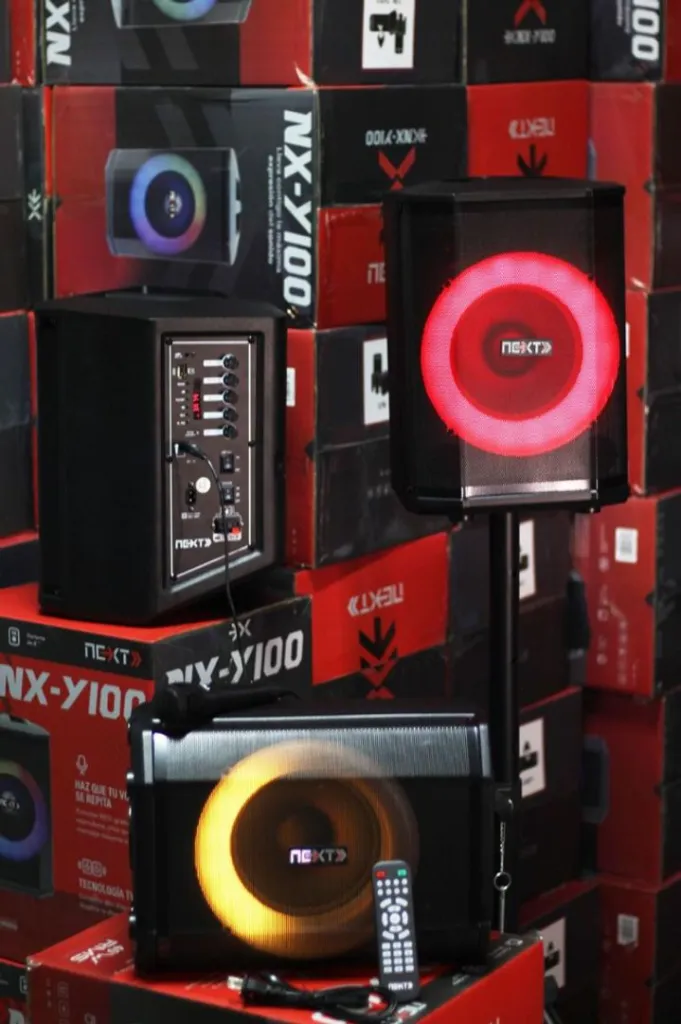 CABINA PARLANTE ALTAVOZ SONIDO 8 BLUETOOTH NX-Y100....webp