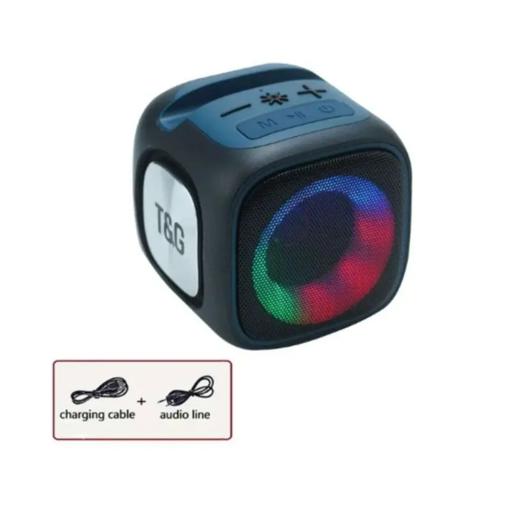PARLANTE BOCINA TG-359 PORTATIL BLUETOOTH LUZ LED.....webp