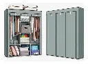CLOSET ARMARIO 3 CUERPOS 88130 ALMACENAMIENTO 130X45X175.webp