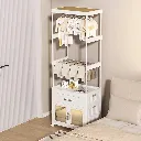 ORGANIZADOR ARMARIO PLEGABLE PLASTICO MULTIFUNCIONAL 54x34x177CM......webp