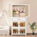 ARMARIO PORTATIL ORGANIZADOR CLOSET PLASTICO PLEGABLE 64x42x161.5Cm.webp