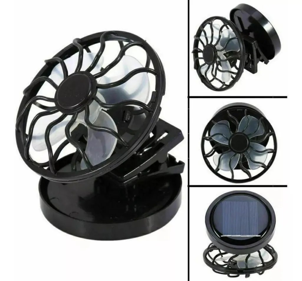 VENTILADOR SOLAR DE PINZA PARA SOMBREROS GORRAS.......webp