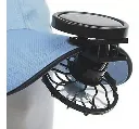 VENTILADOR SOLAR DE PINZA PARA SOMBREROS GORRAS.........webp