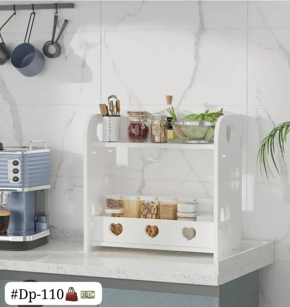ORGANIZADOR DE COCINA BLANCO ESTILO RUSTICO PRLA-979..webp