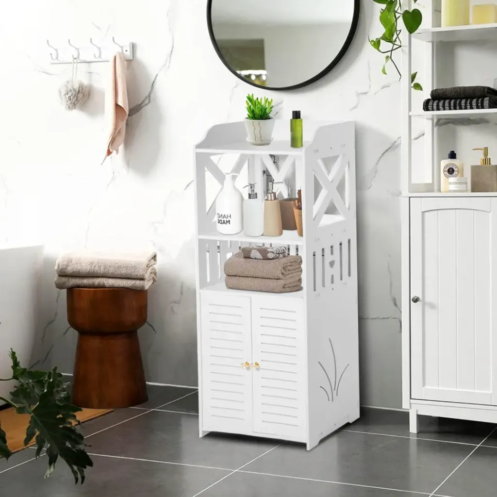 ESTANTE ORGANIZADOR DE BAÑO CON PUERTAS PRLA-749...webp