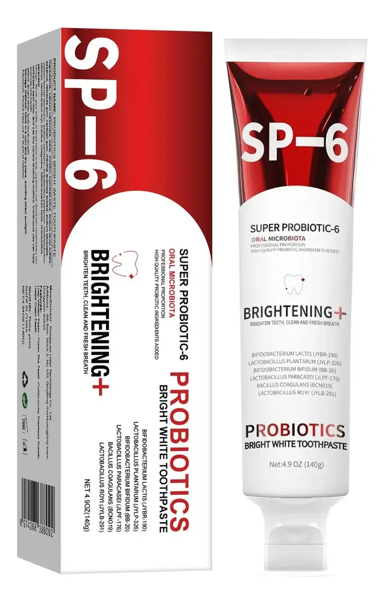 CREAM DENTAL BLANQUEADORA PROBIÓTICOS SP-6