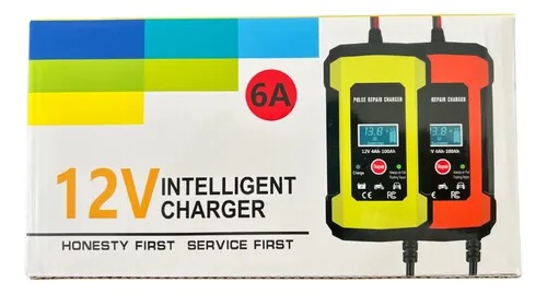 CARGADOR INTELIGENTE BATERIA 12V/6A - INTELLIGENT CHARGER - 12V6A