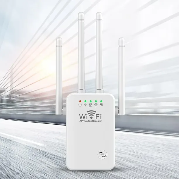 REPETIDOR WIFI ROUTER 4 ANTENAS INALAMBRICO