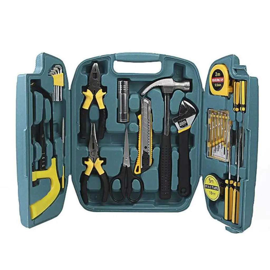 KIT DE HERRAMIENTAS 27 PIEZAS CON ESTUCHE