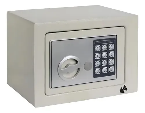CAJA FUERTE CLAVE ELECTRONICA DIGITAL NUMERICA    25X19X21CM 4.2L