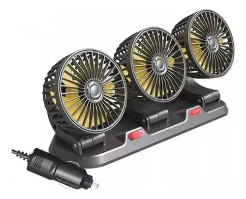 VENTILADOR DE CARRO 3 CABEZAS