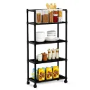 CARRITO ORGANIZADOR MULTIFUNCIONAL ESTANTE 4 NIVELES STORAGE RACK