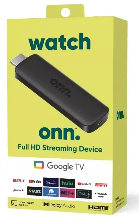 WATCH ONN FULL HD CON COMANDO DE VOZ TV STREAMING