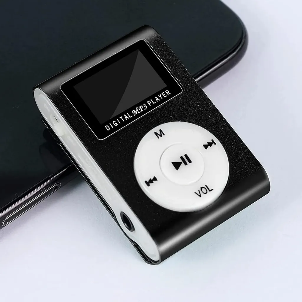 REPRODUCTOR MP3 CON PANTALLA COLOR NEGRO