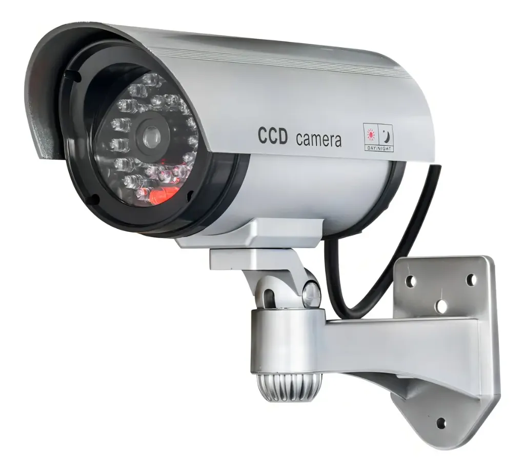 CAMARA DE SEGURIDAD FALSA ASPECTO REALISTA - DUMMY IR CAMERA