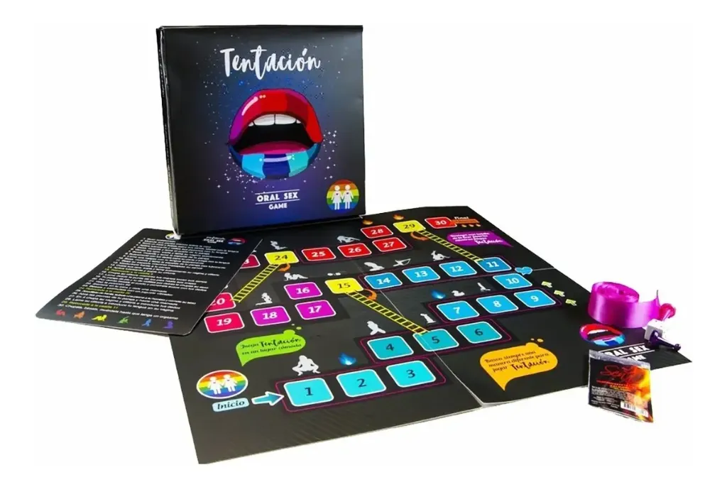 JUEGO DE MESA TENTACION ORAL SEX GAME