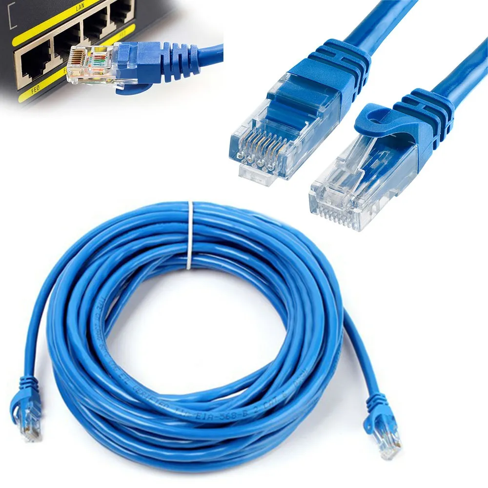 CABLE RED AZUL - SEISA - CAT 5E - CK- 10M