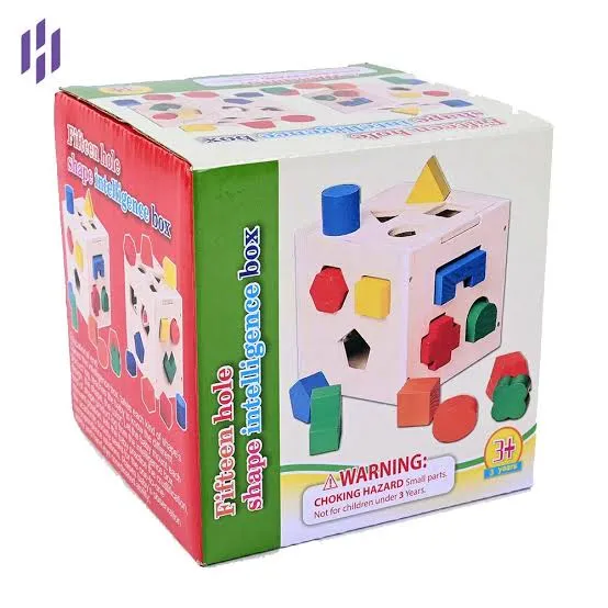 FIFTEEN HOLE SHAPE INTELIGENCE BOC JUGUETE DIDACTICO