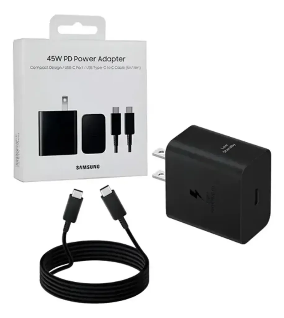 [45 w] CARGADOR SAMSUNG 45W PD – CAJA BLANCA
