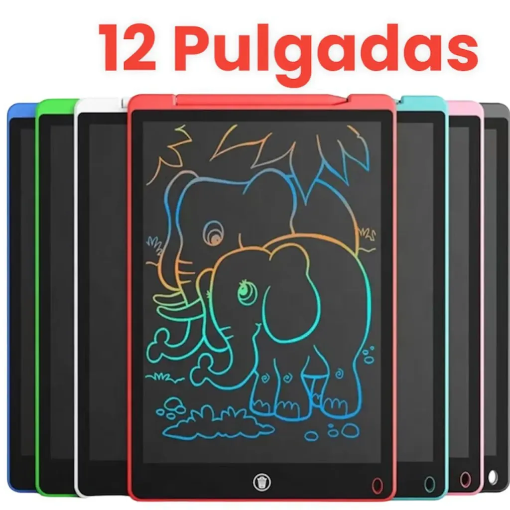 [CED-JUG-012] Tablero Magico Digital Lcd Tabla De Dibujo Multicolor 12 Pulgadas