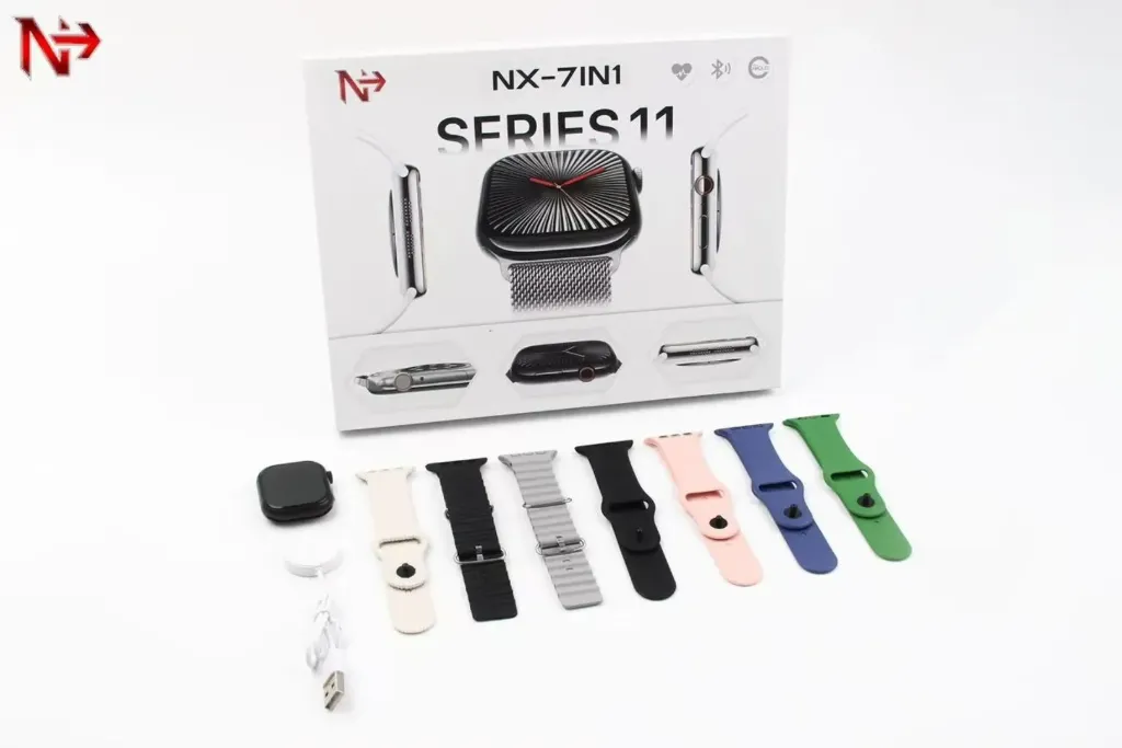 SMARTWATCH RELOJ SERIES 11 NX-7 EN 1 7 CORREAS EN 1