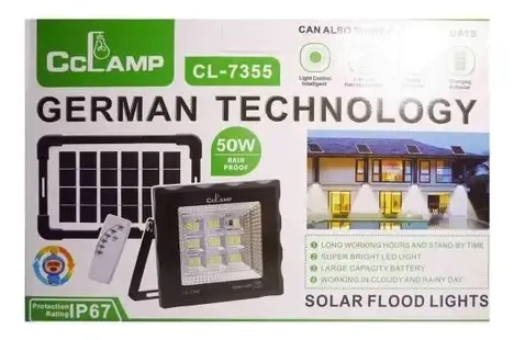 Reflector Con Panel Solar Cclamp Cl-7355