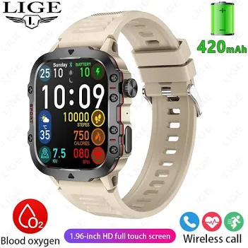 Reloj inteligente militar resistente