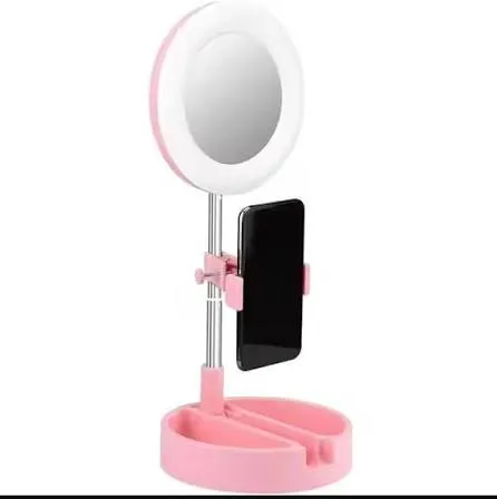 ESPEJO CON LUX MAQUILLAJE LIVE BROADCAST MAKEUP LAMP
