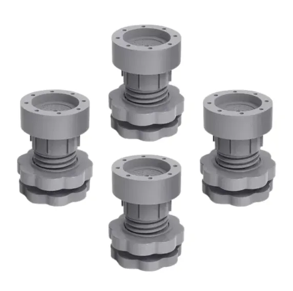 PATAS ANTIVIBRACIÓN AJUSTABLES FOR LAVADORA 4 PZS