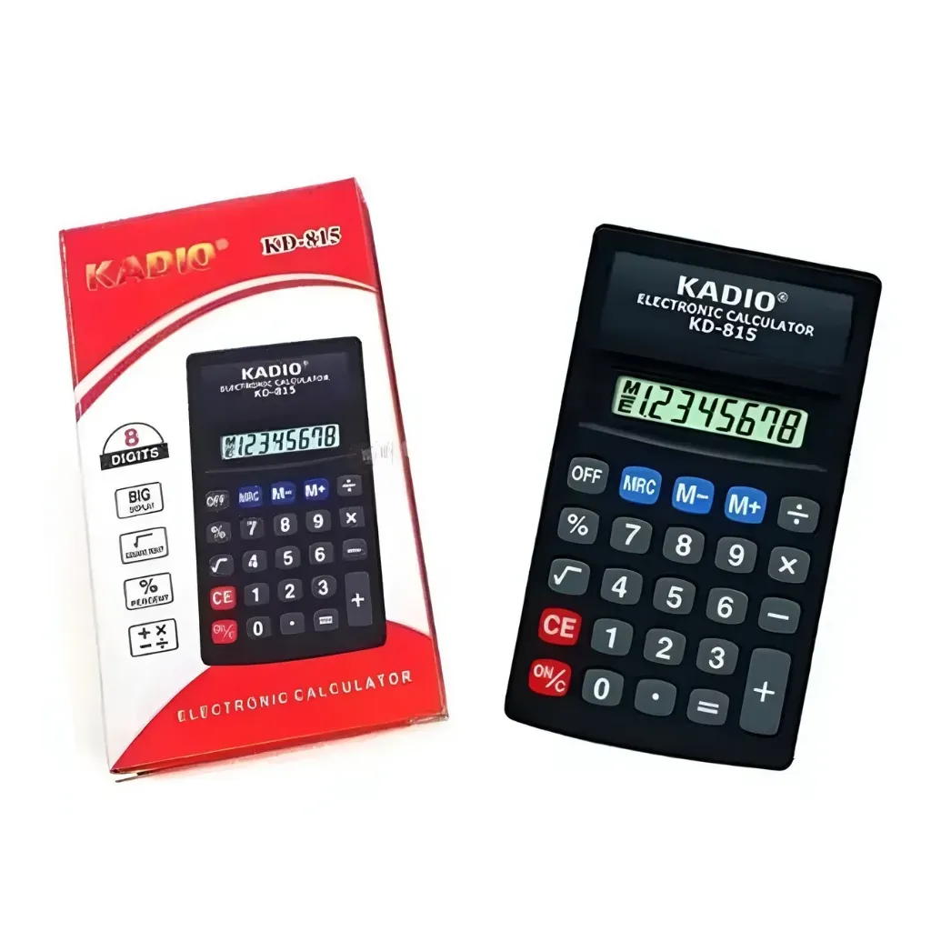 CALCULADOR KADIO KD-815 8 DIGITOS