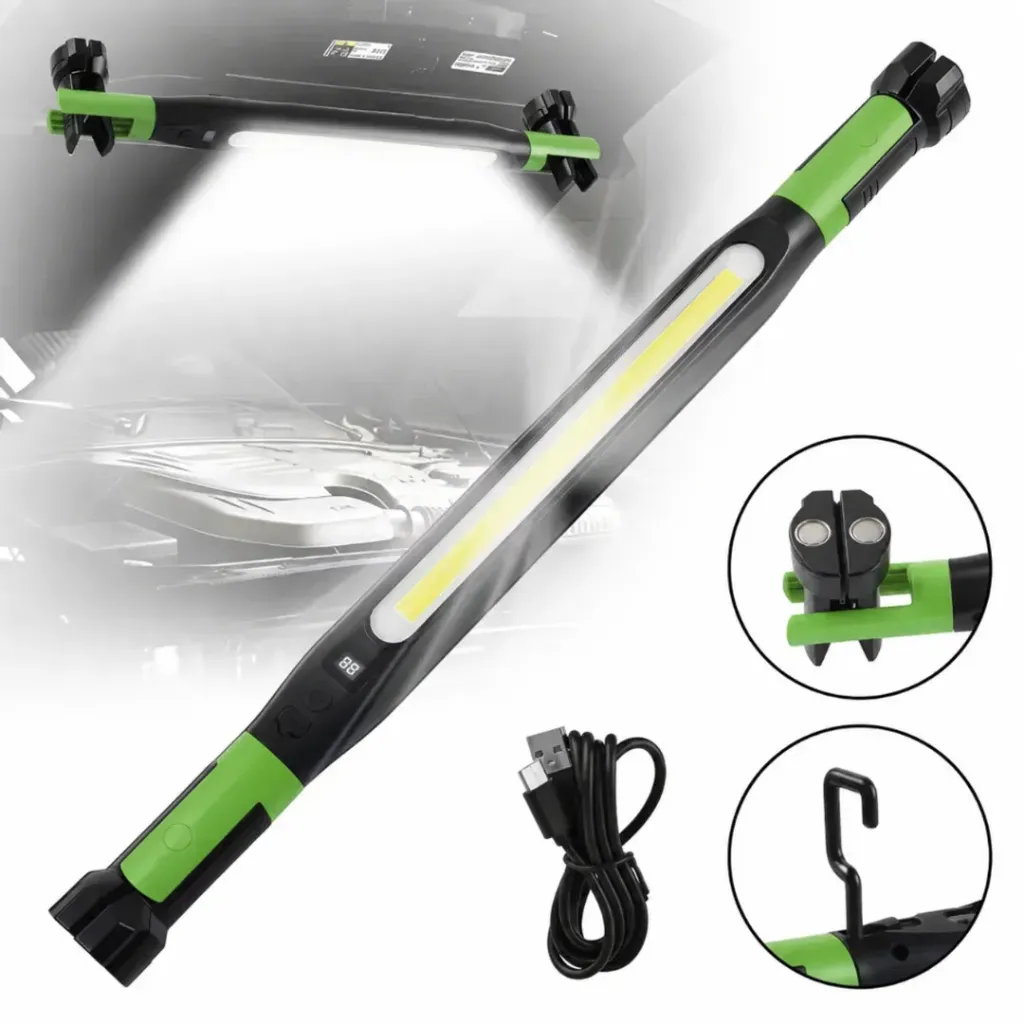 BARRA DE LUZ LED LAMPARA DE TRABAJO CON GANCHO MAGNETICO