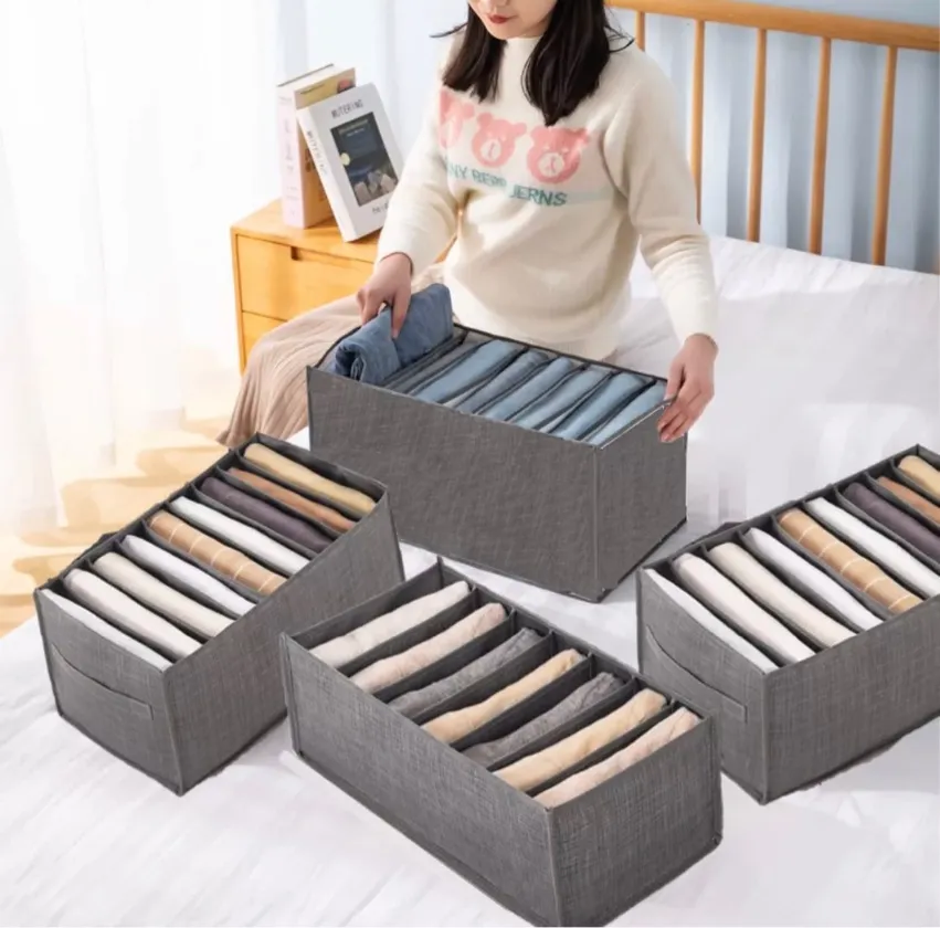CAJA DE ALMACENAMIENTO ORGANIZADOR ROPA 44 * 30 * 22 BIG