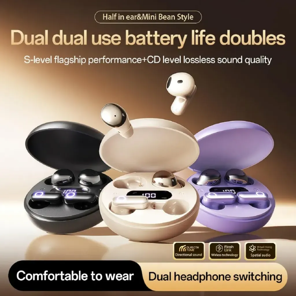 [M166] AUDIFONOS INALAMBRICOS TWS WIRELESS BLUETOOTH 2 EN 1 M166