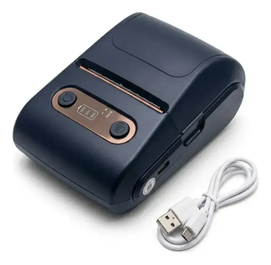 MINI IMPRESORA TERMICA PORTATIL BLUETOOTH LABEL PRINTER P1