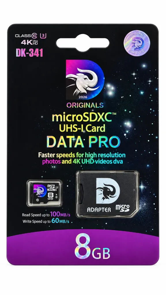TARJETA DE MEMORIA MICRO SD 8GB CLASE 10 DUKA