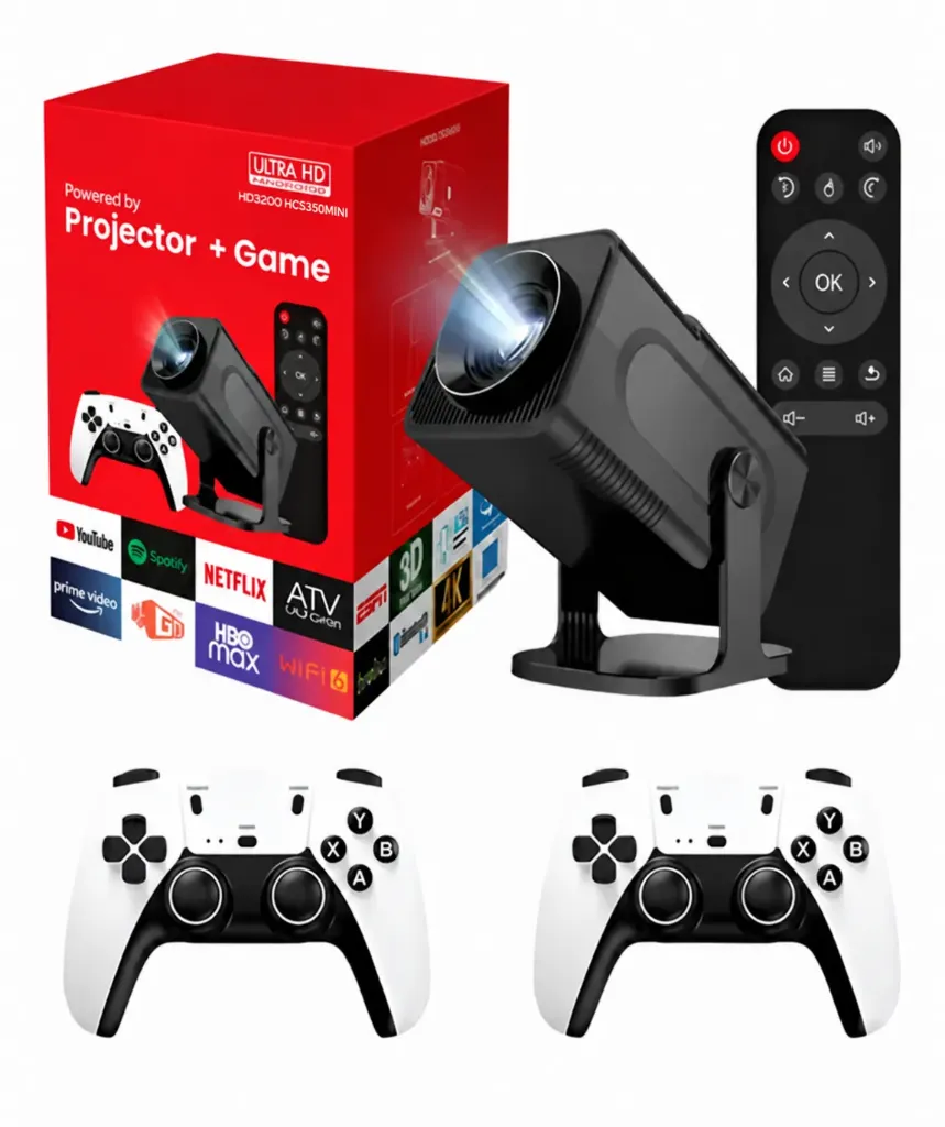 PROYECTOR CON JUEGOS HCS 350 MINI ULTRA HD