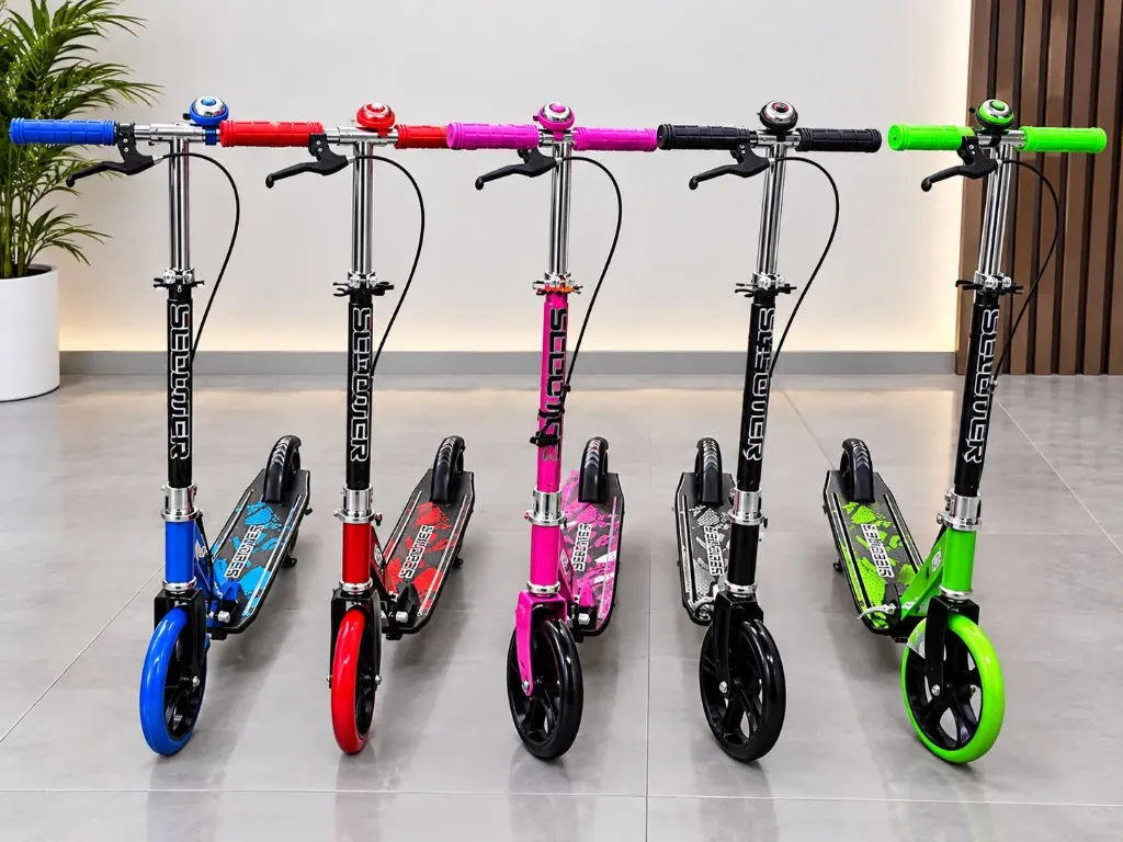 PATINETA MONOPATIN METALICA INFANTIL CON TIMBRE