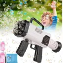 PISTOLA ELECTRICA DE BURBUJAS RECARGABLE