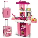 COCINA Y MALETA DE JUGUETE INFANTIL 3 EN 1