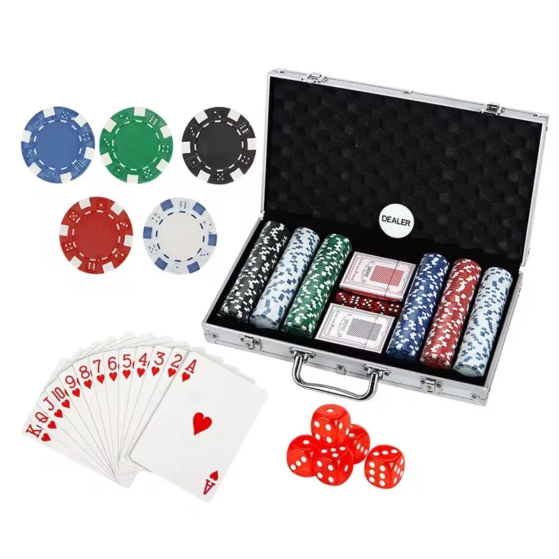 JUEGO DE POKER CON MALETIN 300 PCS