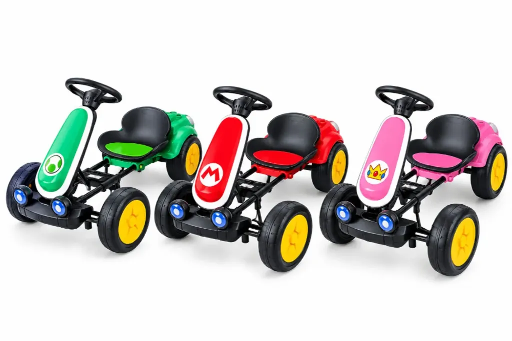 CARRO GO KART ELECTRICO INFANTIL CON CONTROL