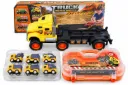 SET CAMION CON CARROS DE CONSTRUCCION X6